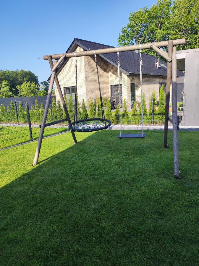 Ferienhaus Luna Am Schoenen Harkebruegger See Mit Kamin Barssel  Luaran gambar